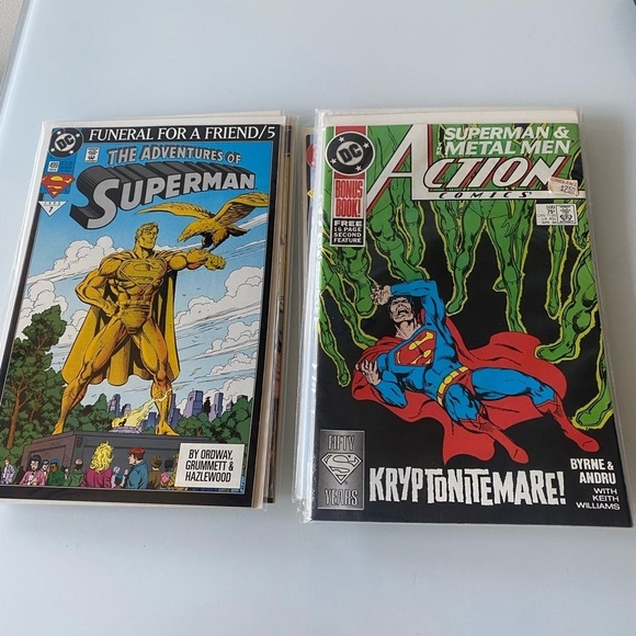 Bundle of 12 DC 1980s-1990s Superman Comic Books - Picture 7 of 9